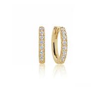 SIF JAKOBS JEWELLERY Creolen aus 925 Silber Gold
