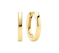 Sif Jakobs - Ellera Pianura Grande Ohrringe - 18k Vergoldet - Gold Creolen - Damenschmuck