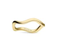 Sif Jakobs Jewellery Ring - Ellera Waves Pianura Vergulde Ring - Gr. 54 - in Gold - für Damen