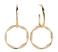 Sif Jakobs Jewellery SJ-E1080-CZ-YG Damen-Ohrhänger Cetara Due