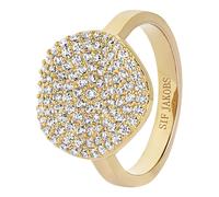 Sif Jakobs Jewellery SJ-R2059-CZ(YG) Damen-Ring Monterosso Vergoldet 54/17.2
