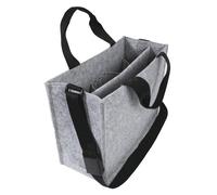Sigel Notebook-Tasche BA408 Desk Sharing Bag Classic – sicherer Stand, hellgrau, für 15,4" Laptop