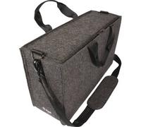 Sigel BA417 Notebook Tasche Desk Sharing Bag Workspace M/L 45 x 28 x 15 cm Synthetischer Filz Passend für maximal: 40,6 cm (16) Dunkelgrau