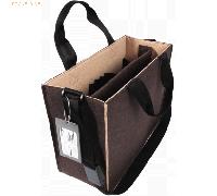 Sigel BA422, Junge/Mädchen, Schultertasche, 39,1 cm (15.4"), M, Beige, Braun, Einfarbig