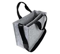 Sigel Notebook-Tasche BA408 Desk Sharing Bag Classic – sicherer Stand, hellgrau, für 15,4" Laptop