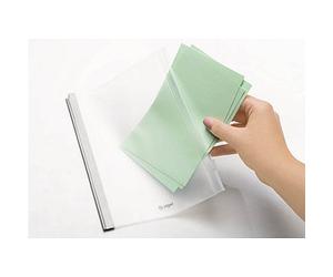 SIGEL Gleitverschlusstasche für Konferenzmappe Conceptum Flex DIN A4 transparent, 1 St. St.