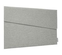 SIGEL Laptop Hülle 14 Zoll Slim Sleeve RPET Filz hellgrau | BA500, Magnetverschluss, wasserabweisend, für Laptop und Tablet, aus RPET & Recycling-Filz, 35 x 25 x 1 cm
