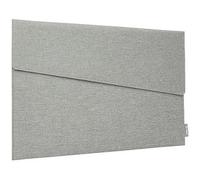 Laptop-Hülle S hellgrau RPET Textil/recyc.Filz 350x250x10mm