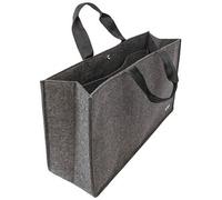 Desk Sharing Bag Basic L dunkelgrau recycelter PET Filz 500x280x150mm