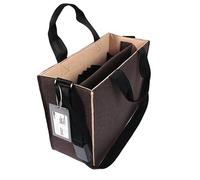 SIGEL Laptoptasche Hot Desking Bag Bicolor Recycling-PET braun, beige BA422 bis 39,1 cm (15,4 Zoll) St.