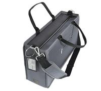 Sigel Desk Sharing Bag, Unisex, Schultertasche, Groß, Seitentasche, Handytasche, Dokumententasche, Stifttasche, Tablettasche, Kein Muster