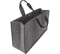 Desk Sharing Bag Basic L dunkelgrau recycelter PET Filz 500x280x150mm