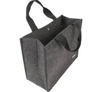 Sigel Notebook Tasche Desk Sharing Bag Basic M Synthetischer Filz Dunkelgrau (B x H x T) 36 x 28 x 15 cm Passend für maximal: 39,1 cm (15,4\ )