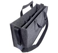 Sigel Laptoptasche Desk Sharing Bag L, BA411, bis 17,3 Zoll / 43,9 cm Laptops synthetischer Filz