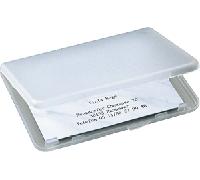 Sigel Visitenkartenetui VA140 transparent, 10x1x7 cm