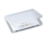 sigel® Visitenkartenetui VA140 89x57mm Kunststoff transparent (weiteres Büromaterial & Bürozubehör)