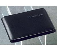 SIGEL Visitenkartenmäppchen 110 x 12 x 75 mm schwarz