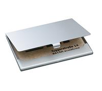 SIGEL VZ135 Visitenkarten-Etui silber matt, Alu