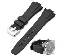 Sight Focus FKM Fluorkautschuk-Uhrenarmband für Tissot PRX Watch 40 mm Serie, Ersatz-Uhrenarmband für Tissot PRX Powermatic 80,12 mm Armband für Herren und Damen