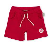Sigikid® 221105 - Rote Shorts mit Herzchen Patch aus der sigikid Mädchenkollektion Pink Horses Frühjahr/Sommer 2022
