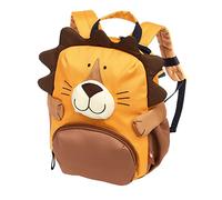 SIGIKID 25254 Kinderrucksack Löwe, Kindergarten-Rucksack: robust, leicht, kindgerecht, für Kita, Krippe, Ausflüge, Freizeit, für Kinder von 2 - 5 Jahren, Gelb/Löwe 29x26x13 cm, 5,2 l