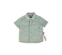 Sigikid Baby Jungen Hemd Langarm Shirt mit Druckknöpfen Leichter Batist aus Bio-Baumwolle