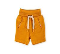 Sigikid Baby - Jungen Kurze Hose Sommer Shorts Bio-Baumwolle Bermudas, Senfgelb, 98 EU