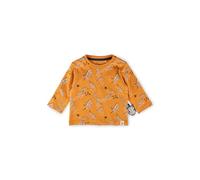 Sigikid Baby-Mädchen Magic OWL Langarmshirt, Ockerorange, 74 cm