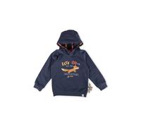 Sigikid Jungen Mini WILD Fox Sweatshirt, Dunkelblau, 98 cm