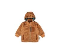 Sigikid Jungen Mini WILD Fox Teddyjacke, Braun, 128 cm