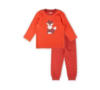 Sigikid Jungen Pyjama Mini Nachtwäsche Pyjamaset, Rot, 86