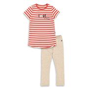 Sigikid M dchen Sigikid aus Bio-baumwolle für Mini Mädchen & Jungen in Den Größen 86 Bis 128 Pyjamaset, Pink Beige, 110 EU