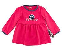 sigikid Mädchen, Mini 152804 Langarmshirt, Rot (Rose red 683), (Herstellergröße: 104)