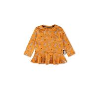 Sigikid Mädchen Mini Magic OWL Longshirt, Ockerorange, 128