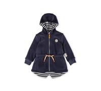 Sigikid Mädchen Polarfleecejacke Mini Magic OWL Fleecejacke, Dunkelblau, 110 cm