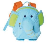 SIGIKID 24621 Mini Rucksack Elefant Kinderrucksack für Krippe, Kita, Ausflüge empfohlen für Mädchen und Jungen ab 2 Jahren, Blau 27 cm