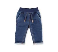 Sigikid Sweat Denim Jeans für Baby Jungen und Mädchen mit breitem Schlupfbund und Bindeband