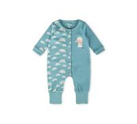 Sigikid Unisex Baby Overall Nachtwäsche Kleinkind-Schlafanzüge, Türkis, 56