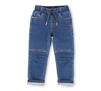 Sigikid Unisex Kinder Sweat Denim Für Jungen Und Mädchen Jeans, Dunkelblau/Mit Knieabnäher, 128 EU
