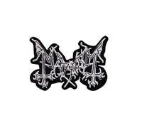 SigitasTrading Maam Mayhem Death Metal Band Aufnäher Besticktes Patch zum Aufbügeln Applique