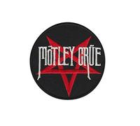 SigitasTrading Moetley Cruee Aufnäher Besticktes Patch zum Aufbügeln Applique