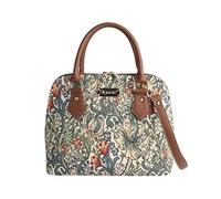 Signare Damen Umhängetasche mit William Morris Design (Goldene Lilie)