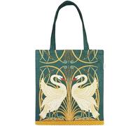 Signare Flache Tragetasche, gewebtes Tapisserie-Design (flach) (Schwan)
