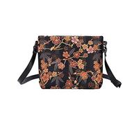 Signare Gobelin Crossbody börse Kleine Schultertasche für Frauen mit Ume Sakura Design Japanischer Stil