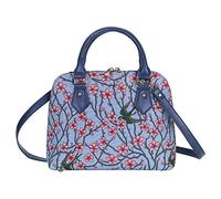 Signare Gobelin-Handtaschen, Schultertasche und Crossbody-Taschen für Damen, mit Tiermotiven, Blossom and Swallow, One Size