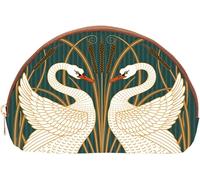 Signare Gobelin-Kosmetiktasche, Make-up-Tasche für Damen (Schwan)