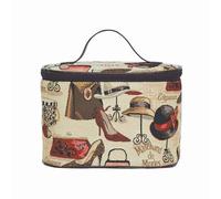 Signare Gobelin-Kulturtasche, Make-up-Organizer für Damen mit modischem Boutique-Design (TOIL-BOU)
