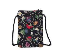 Signare Gobelin Mini Crossbody Handytasche, Damen Geldbörse für Handy, Handytasche, Handytasche, Smartphone-Tasche (Jacobean Dream)