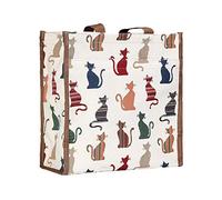 Signare Tapisserie Einkaufstasche, Shopper, Tragetasche, Shopper Damen Groß, Umhängetasche Damen mit Katzendesigns (Freche Katze)
