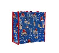 Signare Gobelin Shopper Tasche Schultertasche Einkaufstasche für Damen (SHOP-) (Paddington Bear Blue)